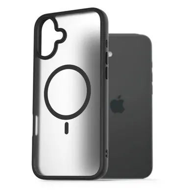 Kryt na mobil AlzaGuard Matte Case Compatible with Magsafe pro iPhone 16 Plus černý