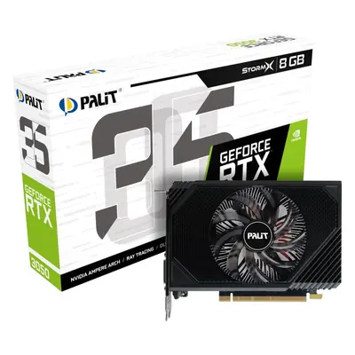 Grafická karta PALIT GeForce RTX 3050 StormX 8GB GDDR6