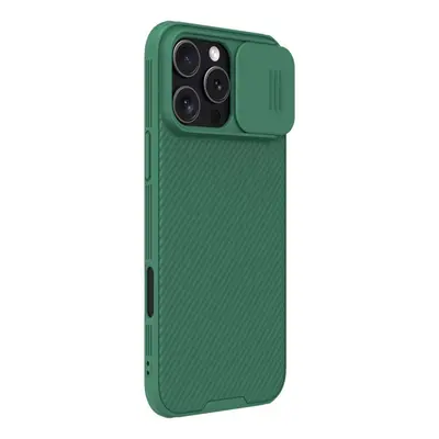 Kryt na mobil Nillkin CamShield PRO Magnetic Zadní Kryt pro Apple iPhone 16 Pro Max Dark Green