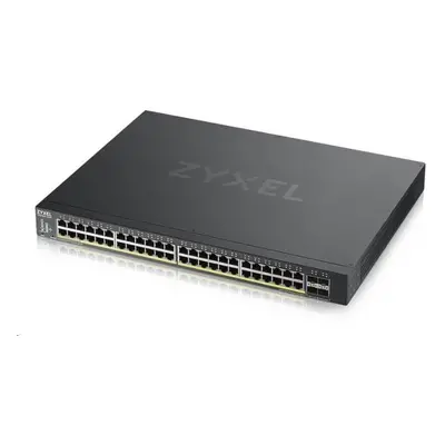 Zyxel XGS1935-52HP, 52 Port Lite-L3 Smart Managed PoE Switch, 48x Gigabit PoE and 4x 10G SFP+, h