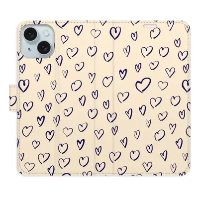 iSaprio Flip pouzdro Heart Light 02 pro iPhone 15 Plus n24hl02-FLP2-i15pls