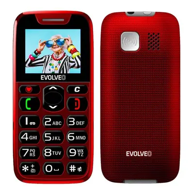 EVOLVEO EasyPhone červená EP-501-RD