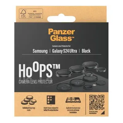 Ochranné sklo na objektiv PanzerGlass HoOps Samsung Galaxy S24 Ultra (ochrana čoček fotoaparátu)