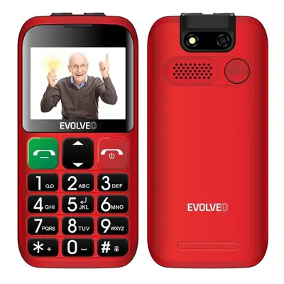 EVOLVEO EasyPhone ET červená EP-851-ETR