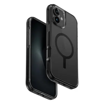 UNIQ Combat MagClick charging na iPhone 16 Plus, Carbon (black) UNIQ-IP6.7(2024)-COMMBLK