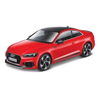 Kovový model Model Audi RS 5 Coupe, 1:24 červená