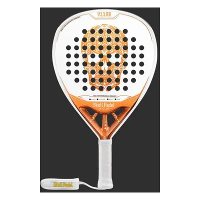 Padelová raketa Skull Padel V1100 White Carbon 24K