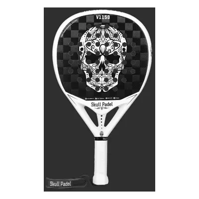 Padelová raketa Skull Padel V1150 WHITE SKULL 24K