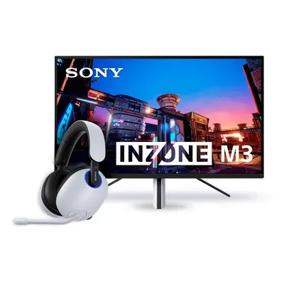 Set 27" Sony INZONE M3 + Sony INZONE H9