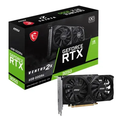 Grafická karta MSI GeForce RTX 3050 VENTUS 2X 6G OC