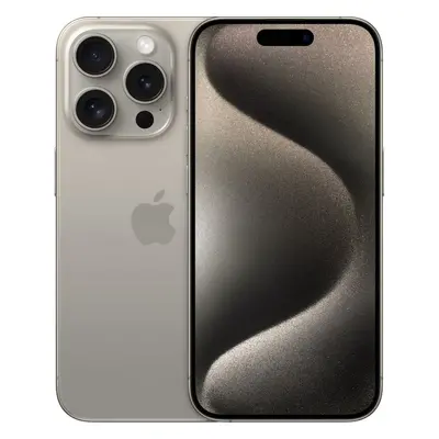 Mobilní telefon APPLE iPhone 15 Pro 256GB přírodní titan