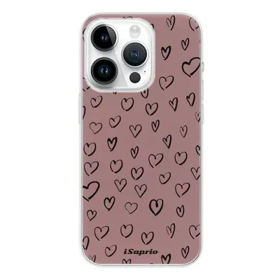 iSaprio Heart Dark - iPhone 15 Pro mnmhrdar-TPU3-i15p