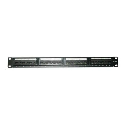 XtendLan Patch panel 19", 24 portů CAT6, 30u Au, LSA/110