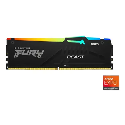 Operační paměť Kingston FURY 16GB DDR5 5600MHz CL36 Beast Black RGB EXPO