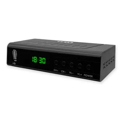 Set-top box TESLA TE-323, DVB-T2 přijímač, H.265 (HEVC)