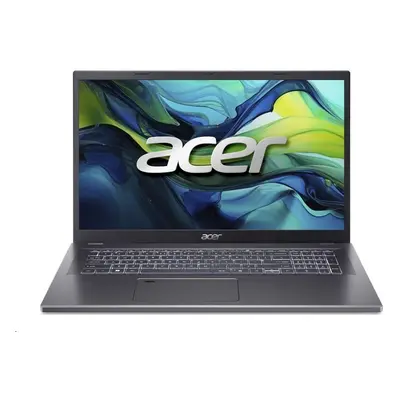 ACER NTB Aspire 17 (A17-51M-31ZG),i3-100U,17.3"FHD,16GB,512GB SSD,Intel Graphics,W11P,Gray