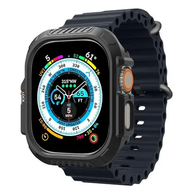 Ochranný kryt na hodinky Spigen Lock Fit Black Apple Watch Ultra 2/Ultra 49mm