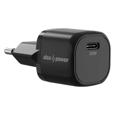 Nabíječka do sítě AlzaPower A120 Fast Charge 20W černá