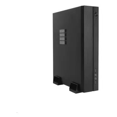 CHIEFTEC skříň Compact Series/mini ITX, IX-06B-OP, Black, bez zdroje