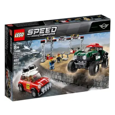 LEGO stavebnice LEGO Speed Champions 75894 1967 Mini Cooper S Rally a 2018 MINI John Cooper Work