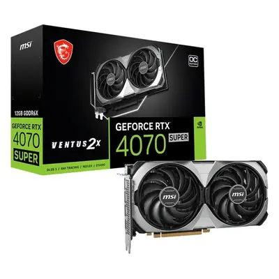 Grafická karta MSI GeForce RTX 4070 SUPER 12G VENTUS 2X OC