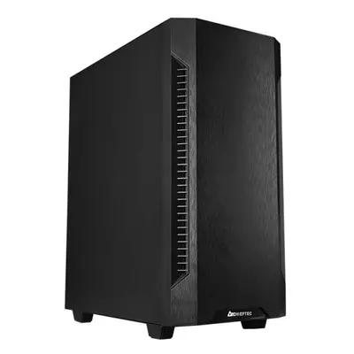 CHIEFTEC skříň AS-01B-OP, mini-ITX, Black, bez zdroje