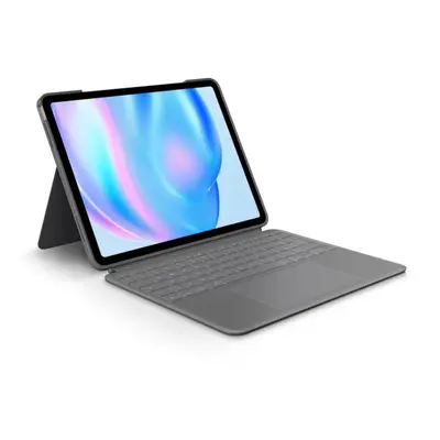 Pouzdro na tablet s klávesnicí Logitech Combo Touch pro iPad Air 11" (M2), Oxford Grey - US INTL