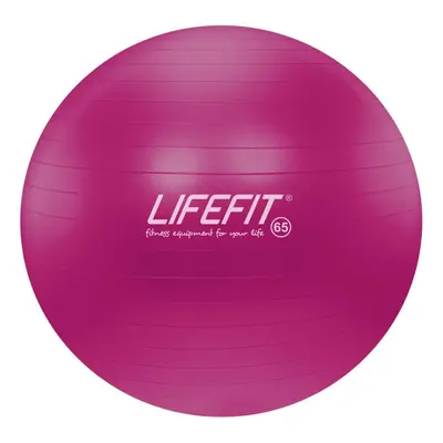 Gymnastický míč Lifefit anti-burst 65 cm, bordó