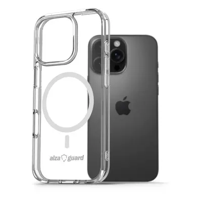 Kryt na mobil AlzaGuard Crystal Clear TPU Case Compatible with Magsafe pro iPhone 16 Pro