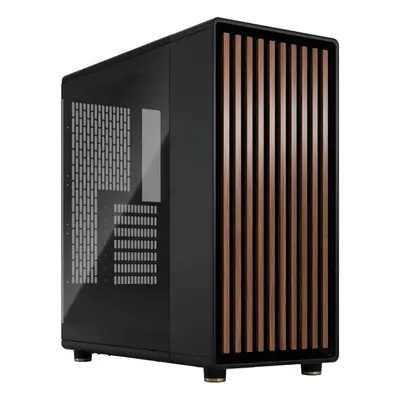 Počítačová skříň Fractal Design North Charcoal Black TG Dark