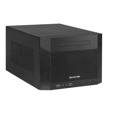 CHIEFTEC skříň Pro Cube Mini CN-01B-OP, ITX, Black, bez zdroje