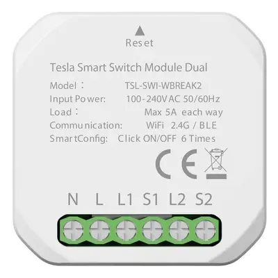 Vypínač Tesla Smart Switch Module Dual