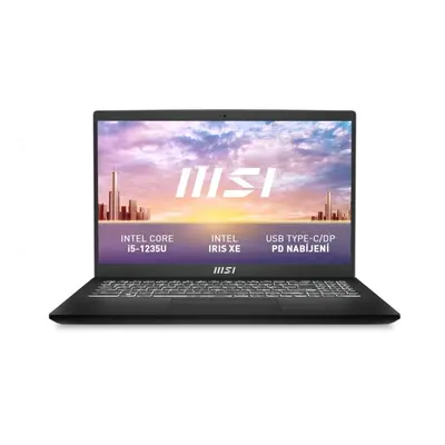 Notebook MSI Modern 15 B12M-074XCZ