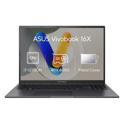 Notebook ASUS Vivobook 16X K3605ZU-RP281X Indie Black kovový