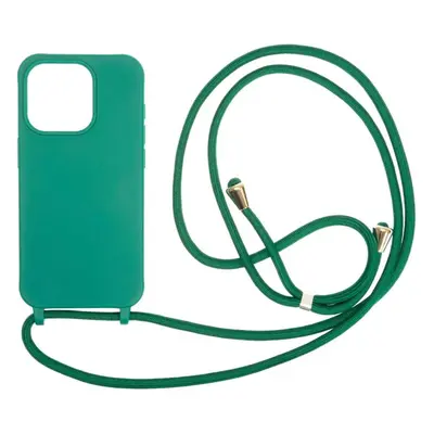 Kryt na mobil Mobile Origin Lanyard Case Dark Green iPhone 15 Pro