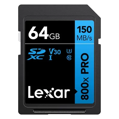 Paměťová karta Lexar SDXC Pro 800x 64GB