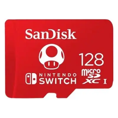 Paměťová karta SanDisk MicroSDXC 128GB Nintendo Switch