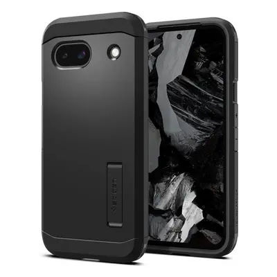 Kryt na mobil Spigen Tough Armor Black Google Pixel 8a