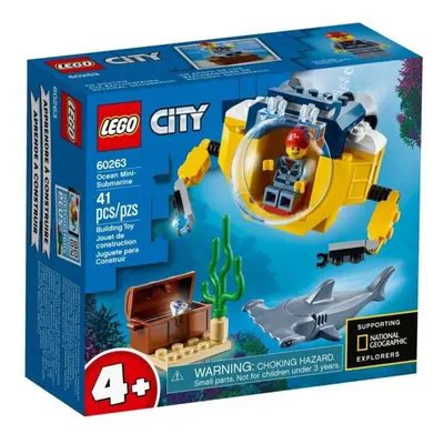 LEGO stavebnice LEGO City 60263 Oceánská mini ponorka