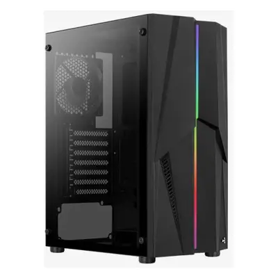 AEROCOOL skříň Mecha, Mid tower, 2x USB 3.0, 2x audio, bez zdroje