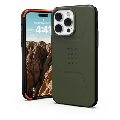 Kryt na mobil UAG Civilian MagSafe Olive iPhone 14 Pro Max