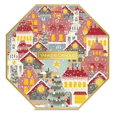 Adventní kalendář YANKEE CANDLE Adventní kalendář 2024 věnec 24x 9,8 g