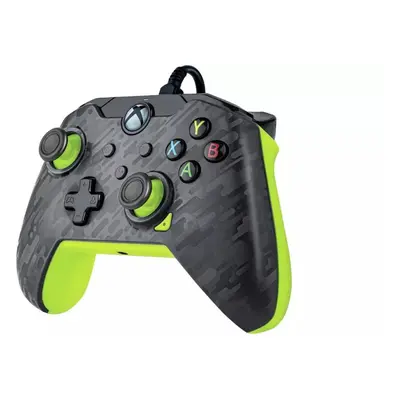 Gamepad PDP Wired Controller - Electric Carbon - Xbox