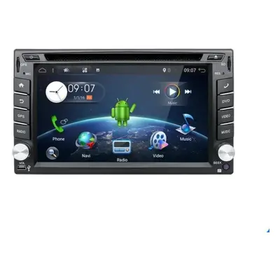 Autorádio BXLIYER 2din Autorádio CD/DVD 2GB Android Auto, Apple CarPlay, Bluetooth, GPS navigace