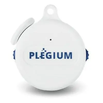 GPS lokátor Plegium Smart Emergency Button Wearable – chytrý osobní alarm, bílý