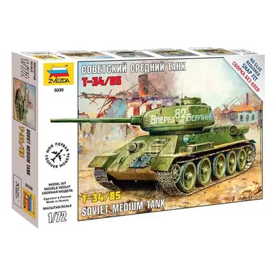 Plastikový model Snap Kit tank 5039 - T-34/85