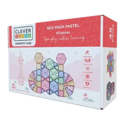 Cleverclixx Geo Pastel sada 45 ks