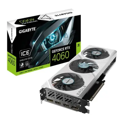 Grafická karta GIGABYTE GeForce RTX 4060 EAGLE OC ICE 8G