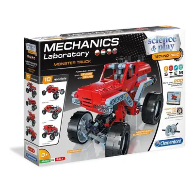 Vyrábění pro děti Mechanická laboratoř Monster Truck 10 modelů