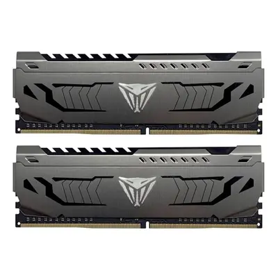 Patriot Viper Steel/DDR4/8GB/3200MHz/CL16/2x4GB/Grey